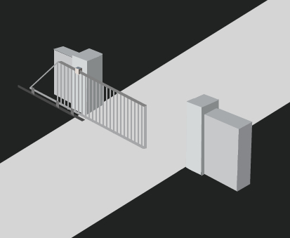 Cantilever Gate North Wales